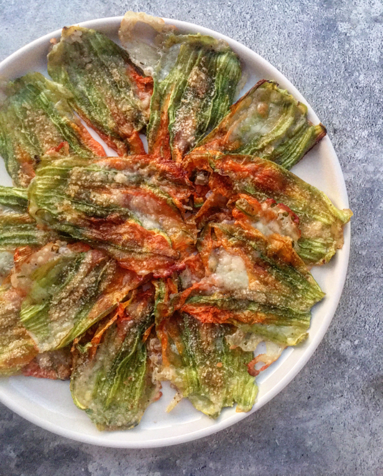 Fiori Di Zucca Gratinati Silvia Rosmarino